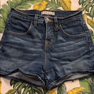 J Brand High Waisted Shorts